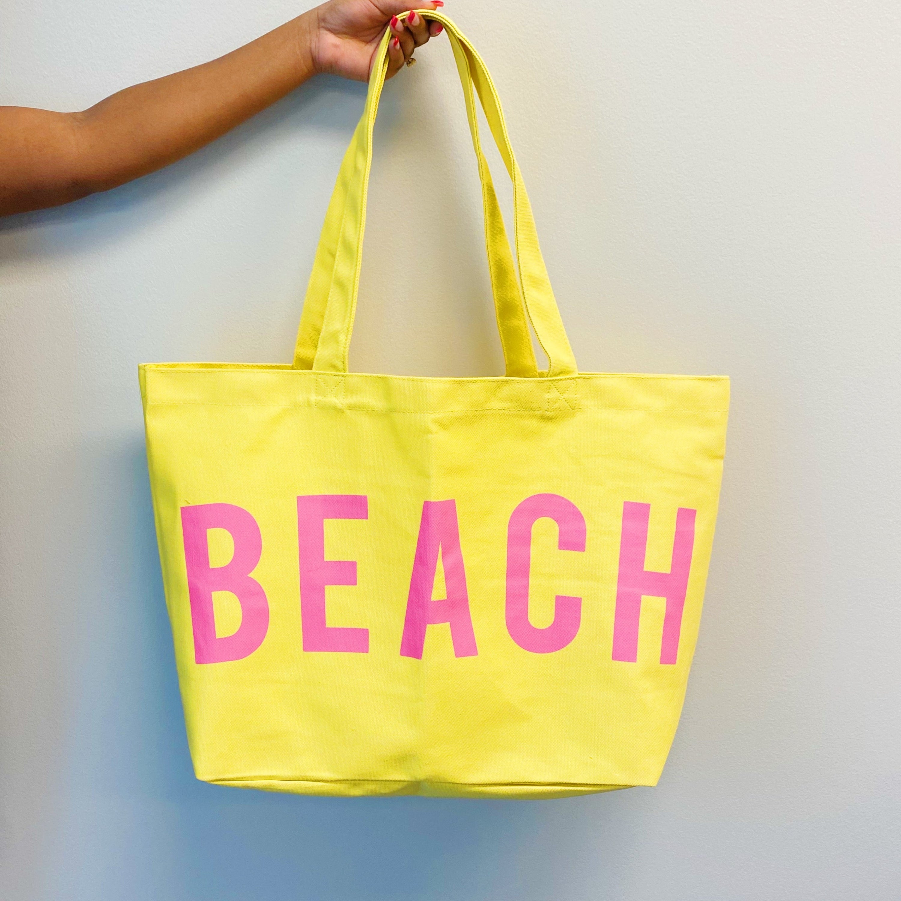 Well Made Beach Canvas Tote | Heavy Duty 16oz | Ellison+Young ...