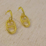 Bit Of Gold Dangle Earrings