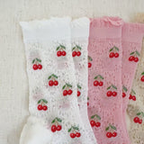 Cherry Vibe Lovely Socks Set Of 3