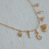 Sea Side Multi Charm Necklace