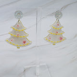 Merry Magic Christmas Tree Earrings