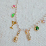 Let's Celebrate Multi Charm Necklace