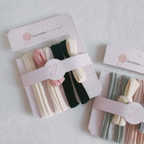 Tied-In-Bow-Daily-Hair-Ties-Set-Of-4