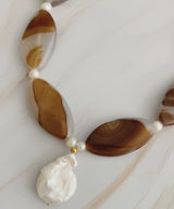 Upper East Glamour Baroque Pearl Necklace