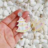 Merry Magic Christmas Tree Earrings