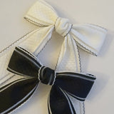 Pretty Edges Bow Hair Clip Set Of 2