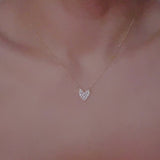 Mini Heart Big Love Necklace