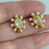Glam On The Yacht Stud Earrings
