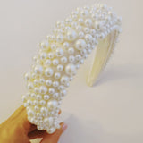 Princess Pearls Statement Headband