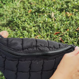 Perfect Puffy Banana Shape Sling Bag