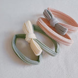 Tied-In-Bow-Daily-Hair-Ties-Set-Of-4