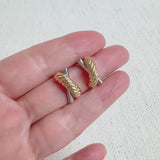 Lean On Two Tone Earrings