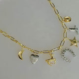 Wild Western Multi Charm Necklace