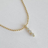 Three-Sparkles-in-A-Row-Necklace