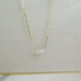 Hannah Baroque Pearl Chain Necklace