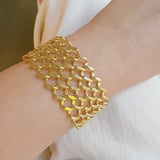 Lux Lattice Chain Bracelet