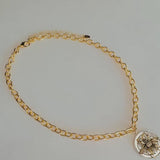 Bold And Antique Bee Chain Necklace