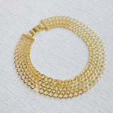 Lux Lattice Chain Choker Necklace