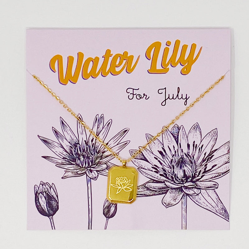 Blooming Birth Month Necklace Prepack