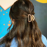 Stylish Outlined Hair Claw