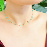Precious Pebble Stone Necklace