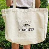 Words To Live By Canvas Tote