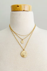 Double Star Layered Necklace