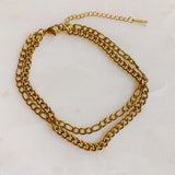 Double Chain Anklet