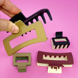Double Sided Hair Claw Set