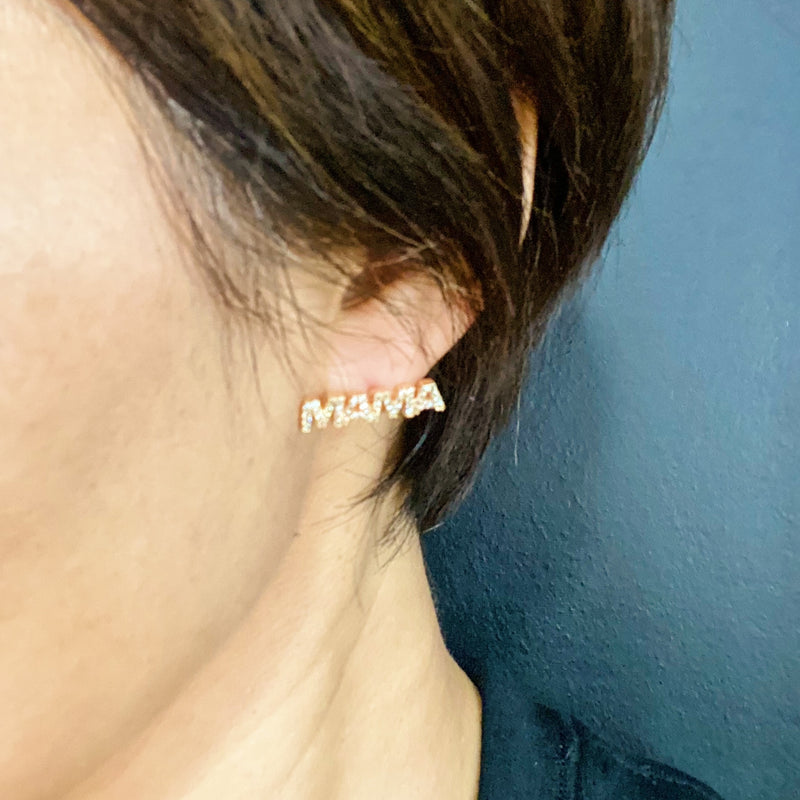 Mama Stud Earrings