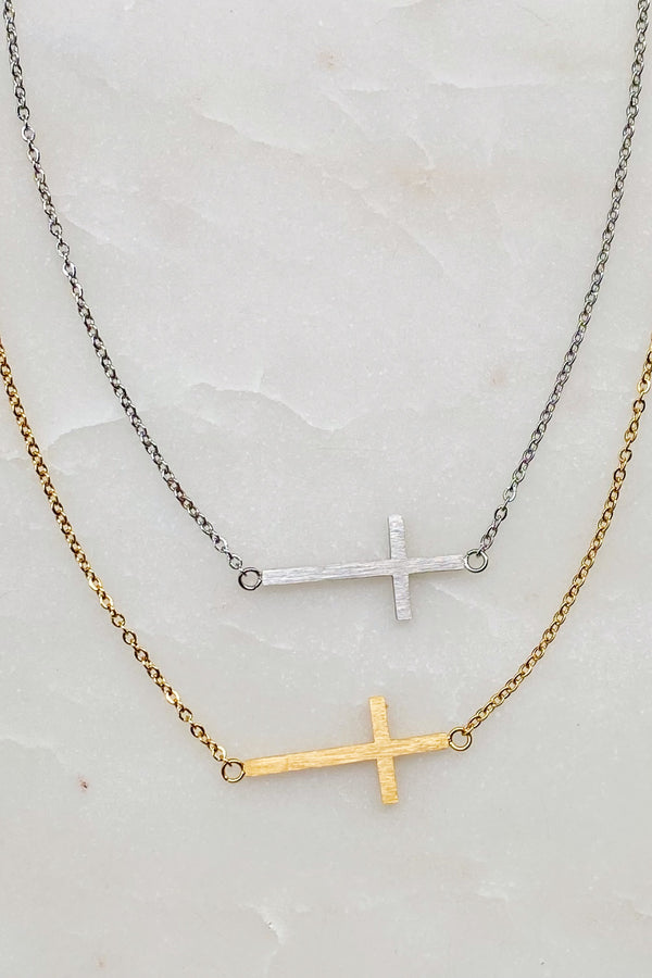 Kayla Cross Necklace