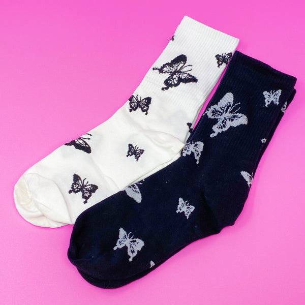 Butterfly In The Air Socks Set