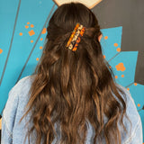 Slim Tortoise Hair Clip Set