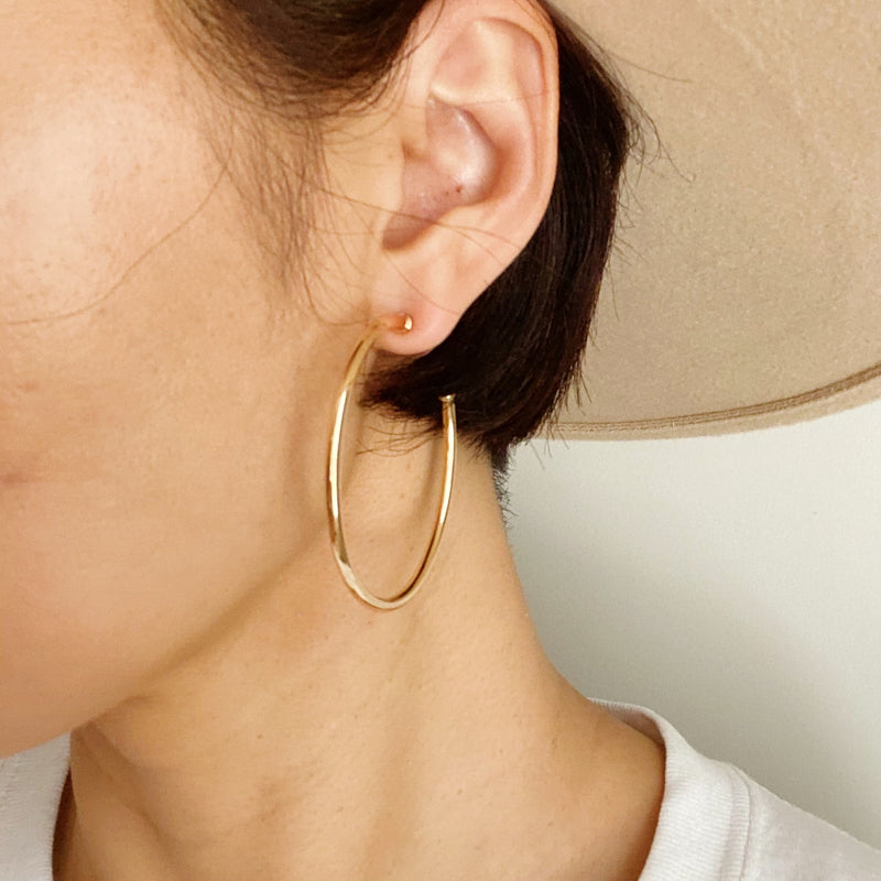 The Best Of Hoops Earrings, Shiny Gold