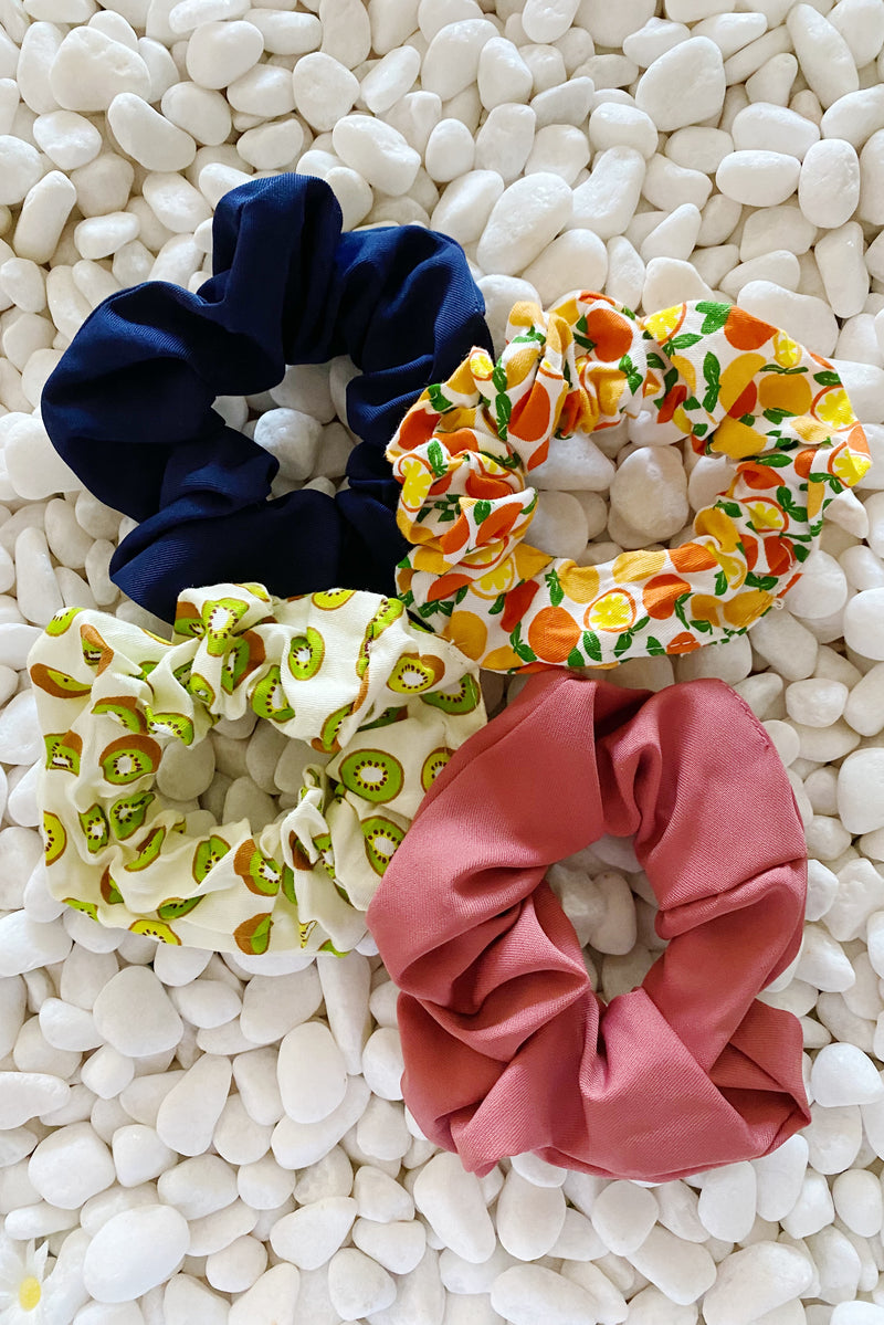 Orchard Sweet Hair Scrunchie Set Of 4