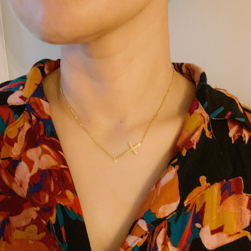 Kayla Cross Necklace