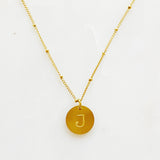 Singular Charm Initial Necklace Prepack