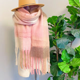 Bright Day Gingham Cozy Scarf