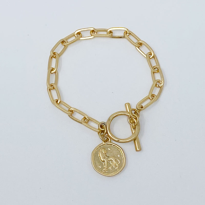 Zodiac Charm Chain Bracelet Prepack