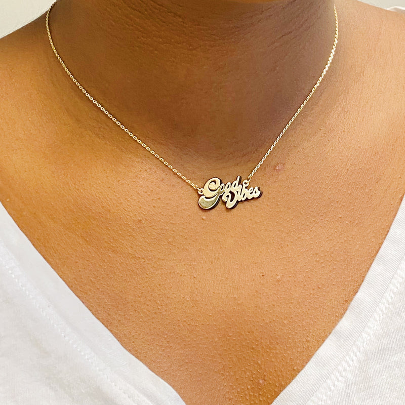 Groovy Good Vibes Necklace