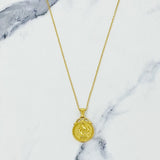 Feminine Coined Necklace