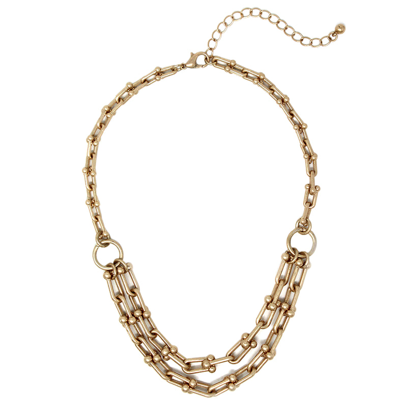 Taylor Unique Link Chain Necklace