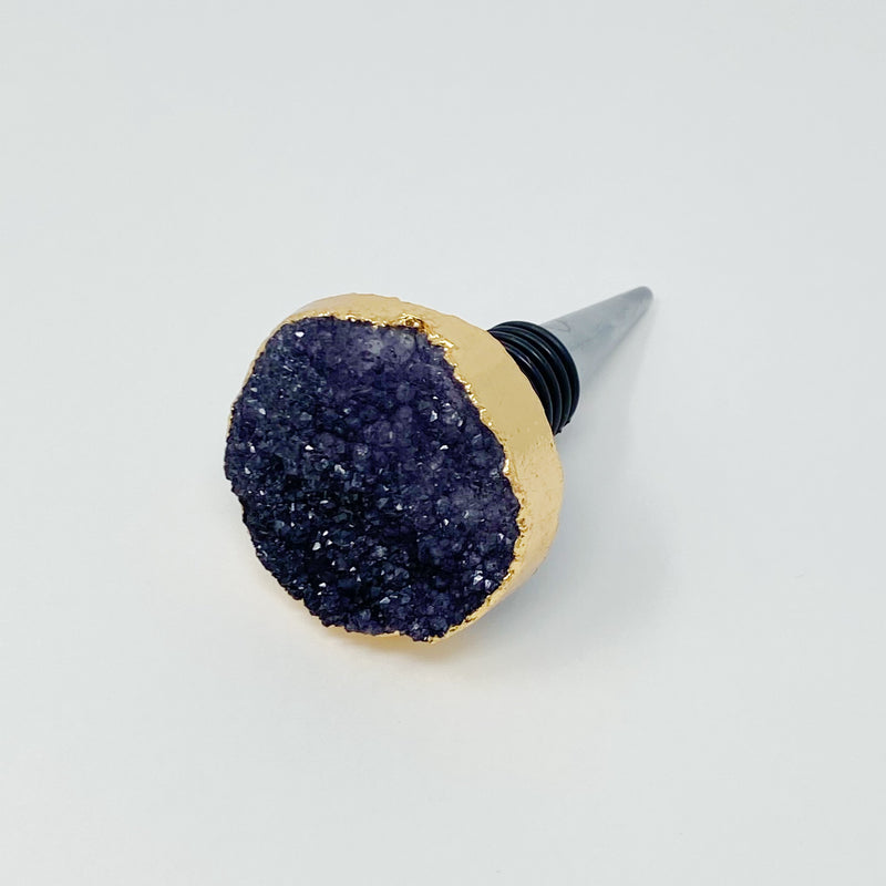 Crystal Mine Natural Stone Wine Stopper