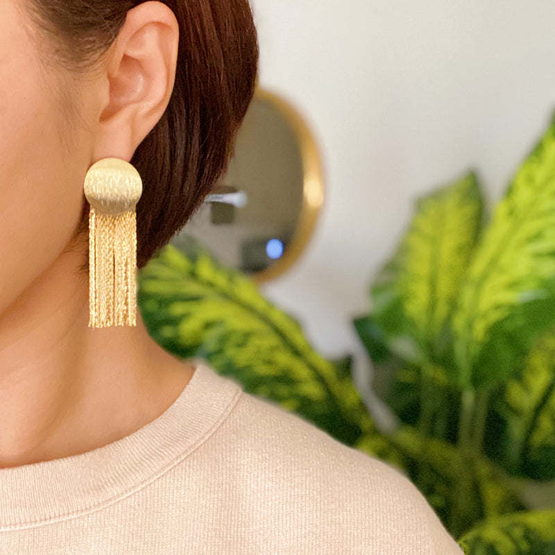 Dandy Chain Fringe Earrings