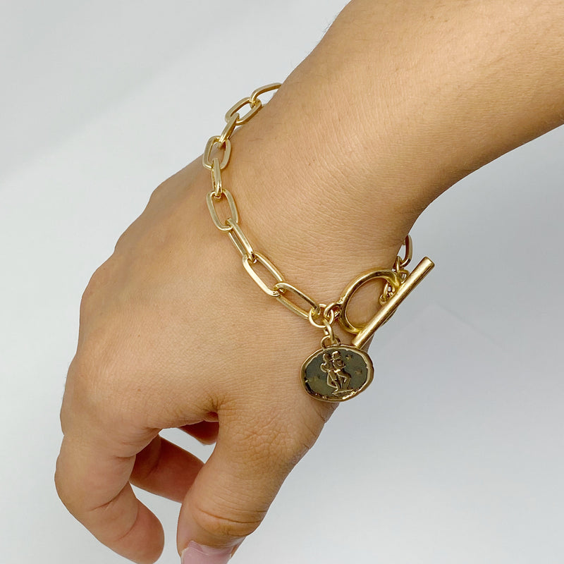 Zodiac Charm Chain Bracelet Prepack