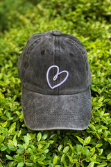 Gorra de bola de corazón soñando