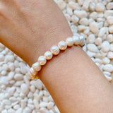 So Fresh Pearl And Porcelain Bracelet