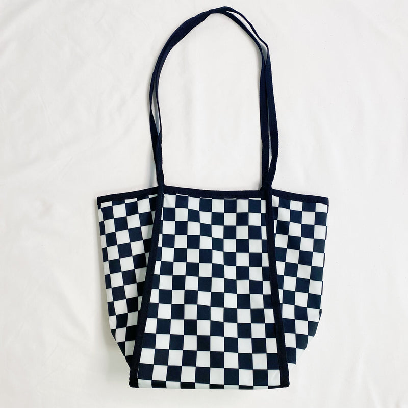 Check Clearly Daily Vinyl Tote