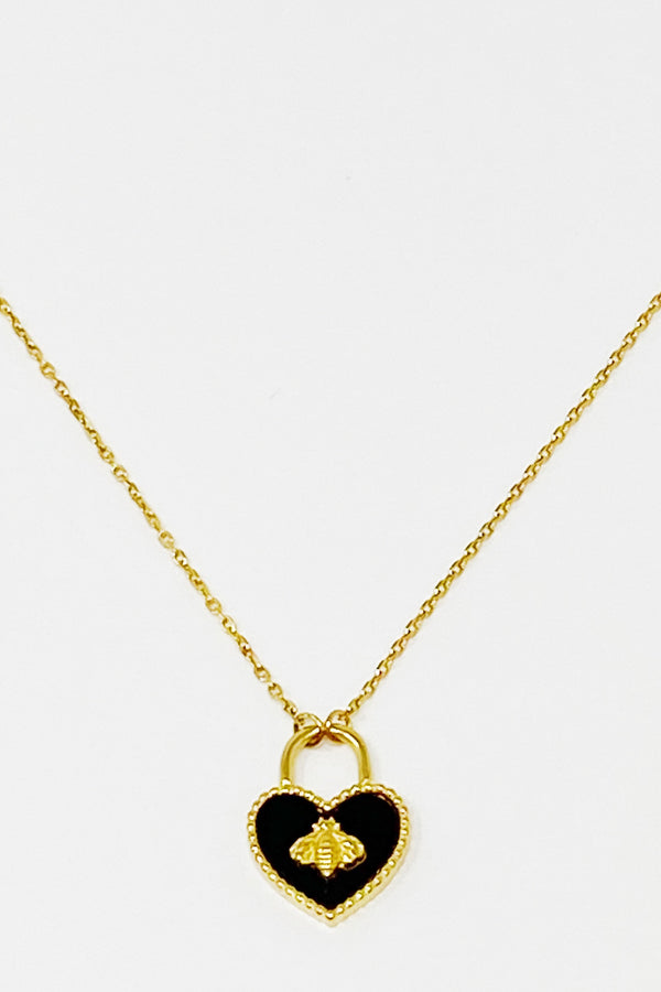 Bee Heartful Necklace