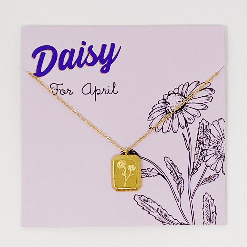 Blooming Birth Month Necklace Prepack
